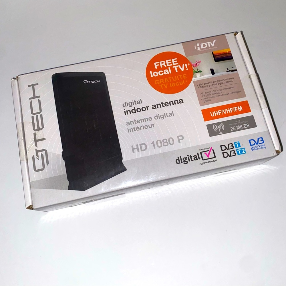 GTECH Digital Indoor Antenna - Black